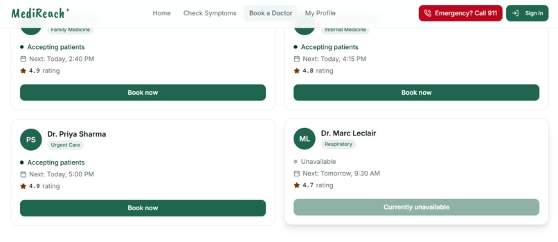 MediReach – screenshot 3