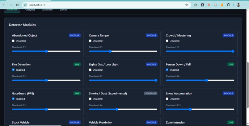 SiteSense – screenshot 1