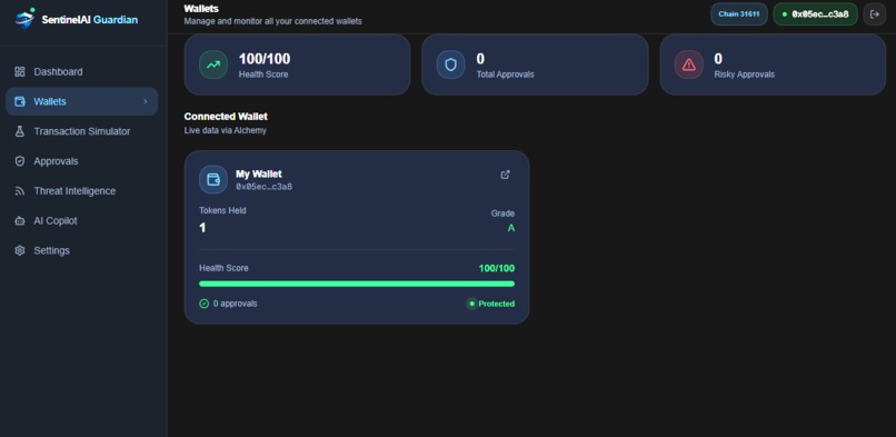 Sentinel AI Guardian – screenshot 1
