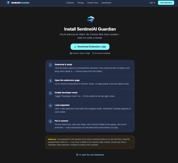 Sentinel AI Guardian – screenshot 3