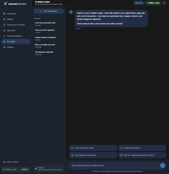 Sentinel AI Guardian – screenshot 5