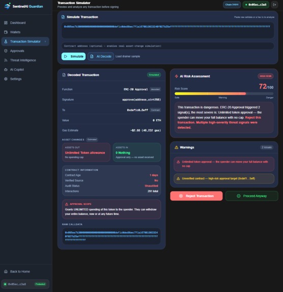 Sentinel AI Guardian – screenshot 9