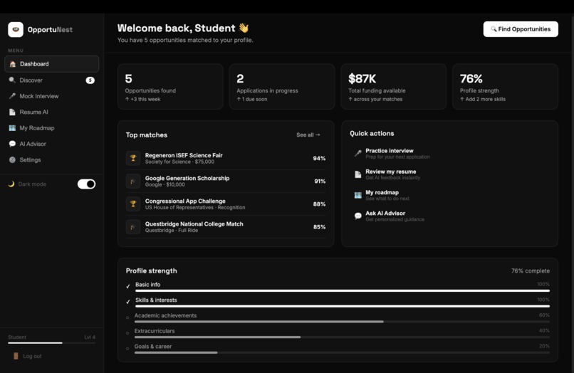 OpportuNest – screenshot 6