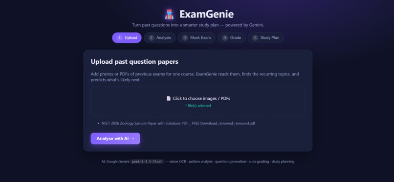 ExamGenie – screenshot 1