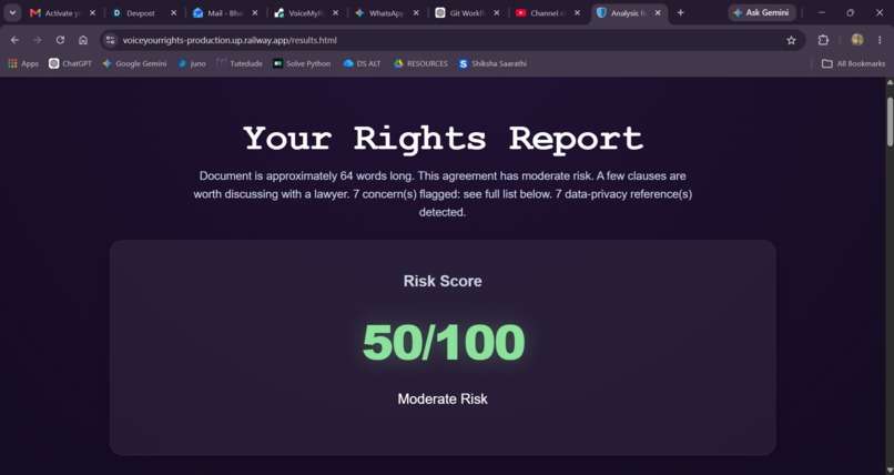 VoiceMyRights – screenshot 6