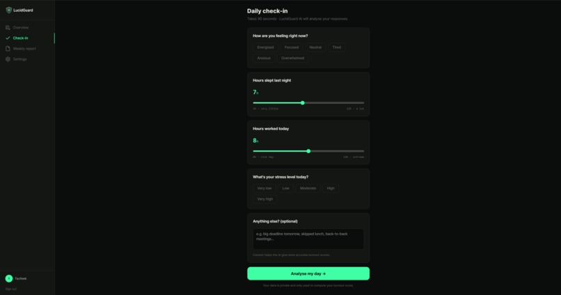LucidGuard – screenshot 5