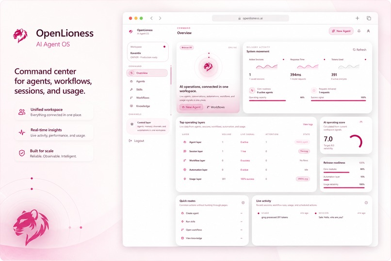 OpenLioness – screenshot 1