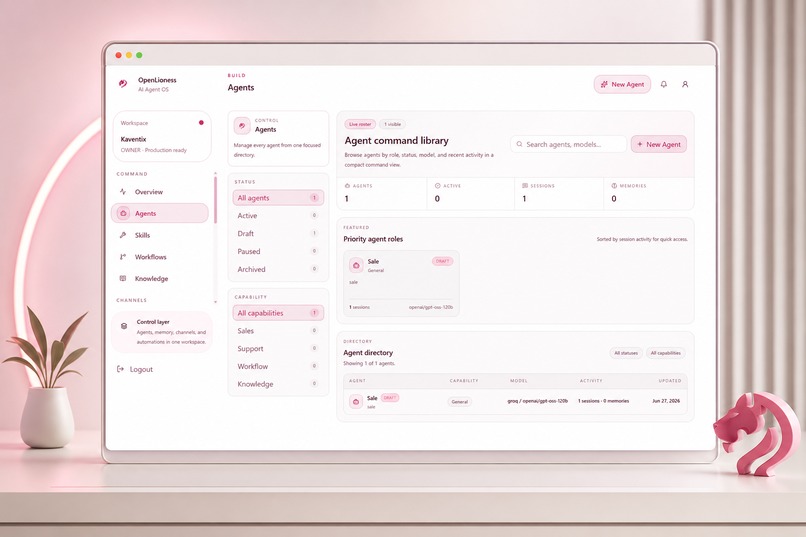 OpenLioness – screenshot 2