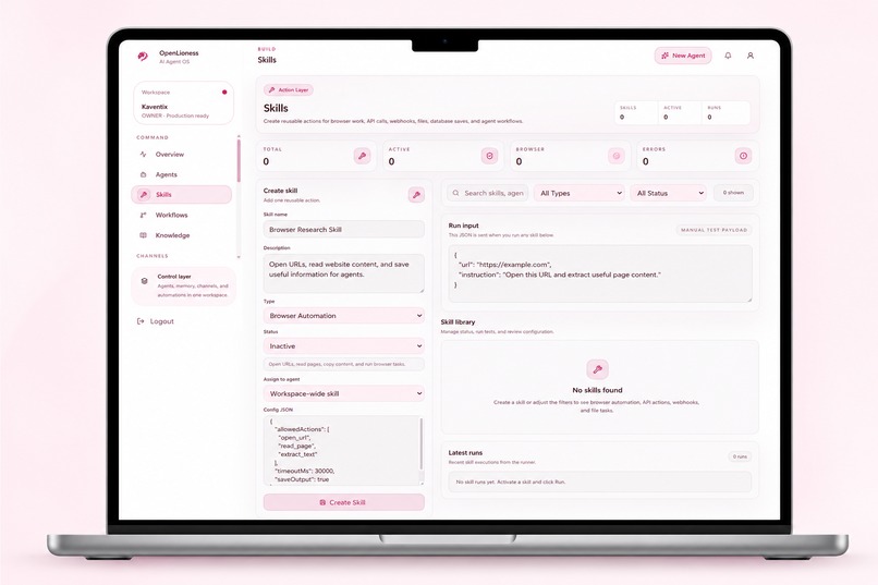 OpenLioness – screenshot 3
