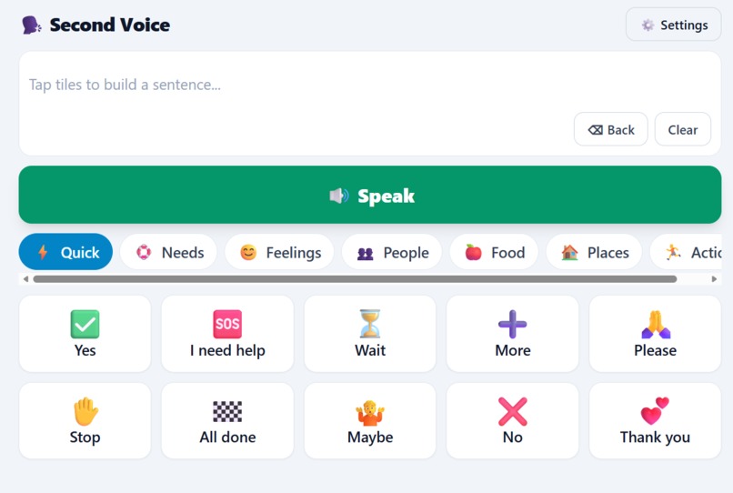 Second Voice – screenshot 1