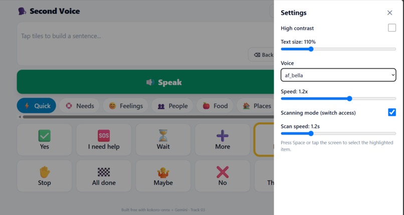 Second Voice – screenshot 3