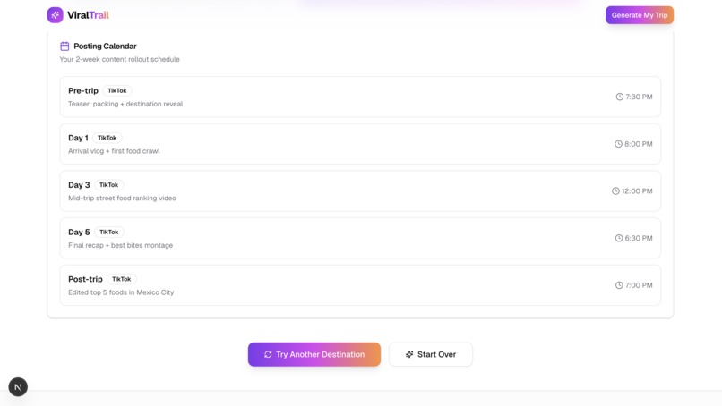 ViralTrail – screenshot 8