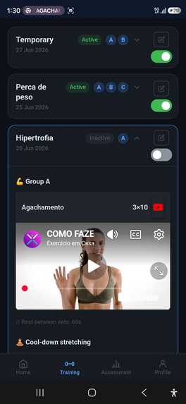 Gym-Desk – screenshot 4