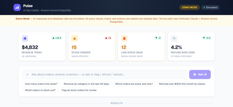Pulse — AI Ops Copilot for SMBs – screenshot 6