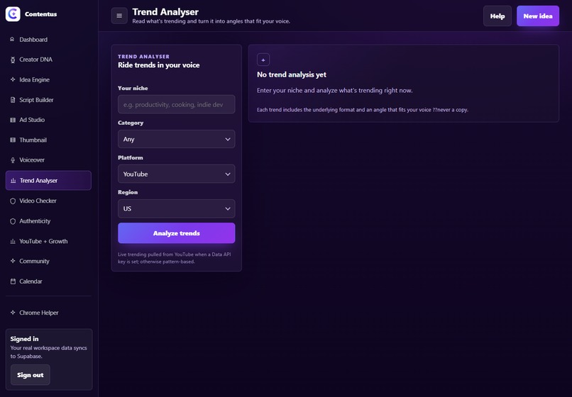 Contentus – screenshot 7