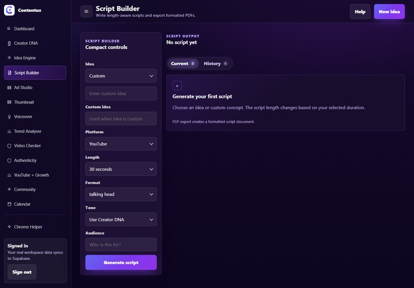 Contentus – screenshot 5