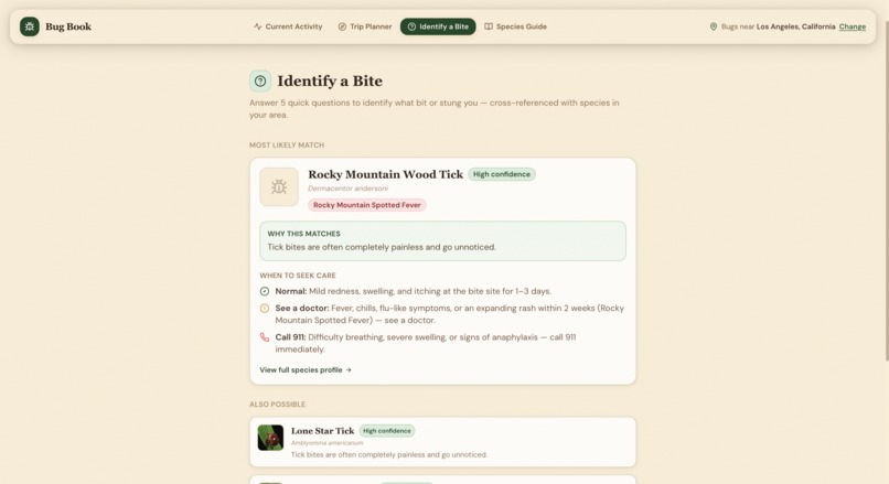 BugBook – screenshot 4