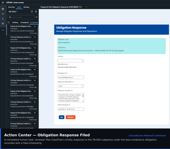 CascadeCare Network Command – screenshot 15