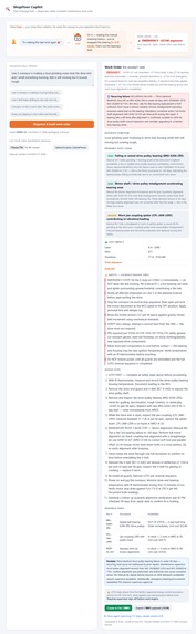 ShopFloor Copilot — Maintenance Work-Order Agent – screenshot 3