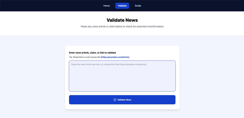 Fake News Detection – screenshot 3