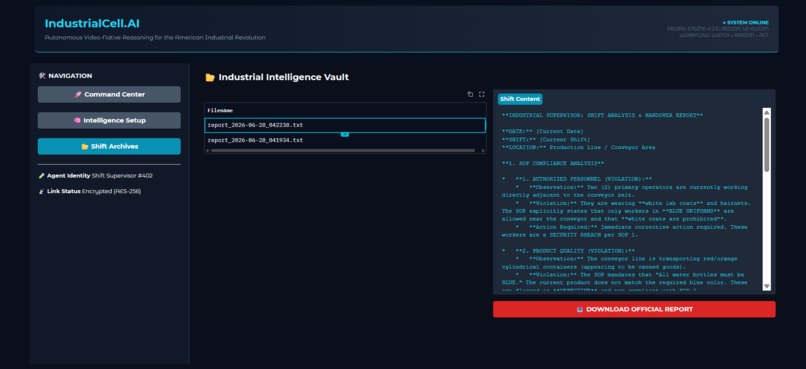 IndustrialCell.AI – screenshot 2