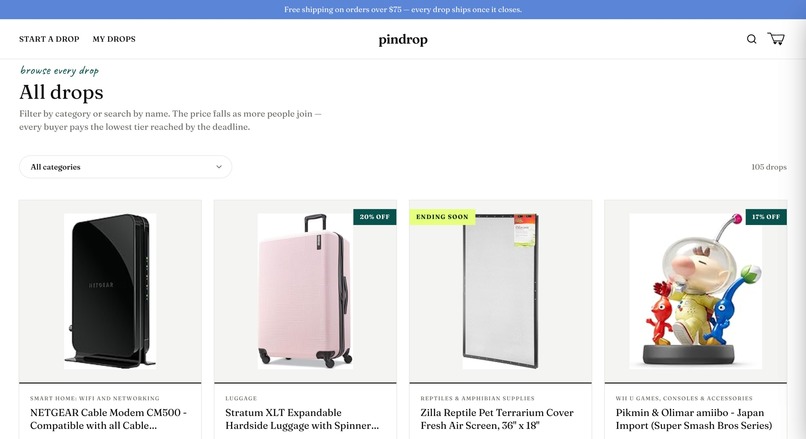 Pindrop – screenshot 2