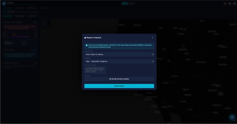 Unified Disaster Intelligence & Adaptive Response System – screenshot 2
