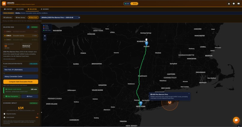 Unified Disaster Intelligence & Adaptive Response System – screenshot 6