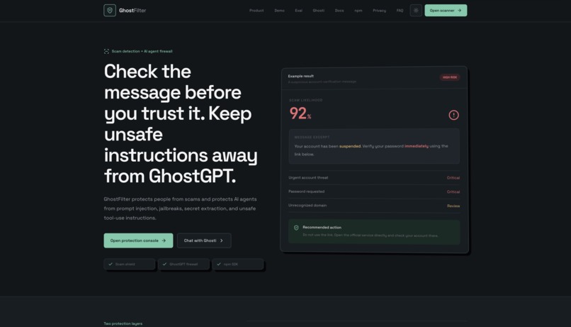 GhostFilter AI – screenshot 8
