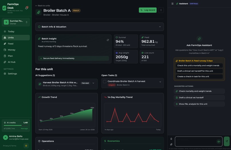 FarmOps – screenshot 2