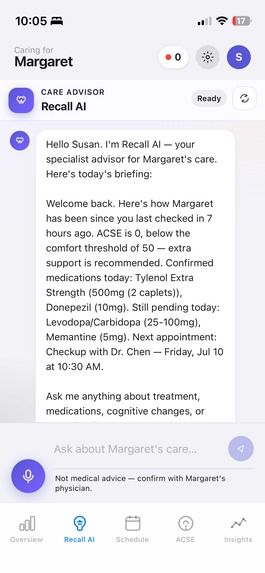 Recall - Cognitive Care – screenshot 4