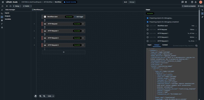 CENTINELA — Fraud Dispute Intelligence – screenshot 6
