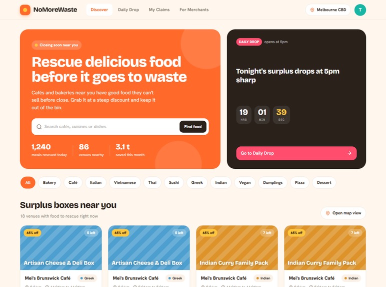 NoMoreWaste – screenshot 2