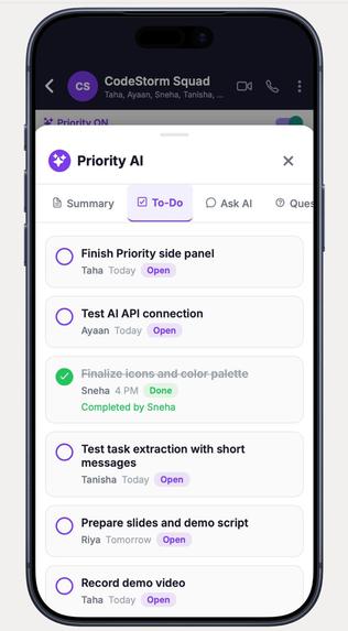Priority – screenshot 4