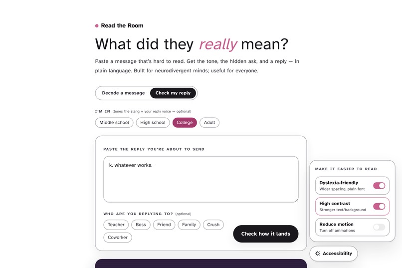 Read the Room  – screenshot 7