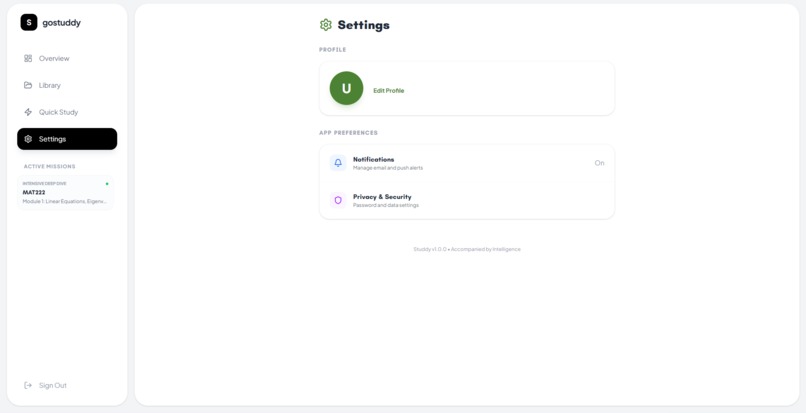 goStuddy AI – screenshot 1
