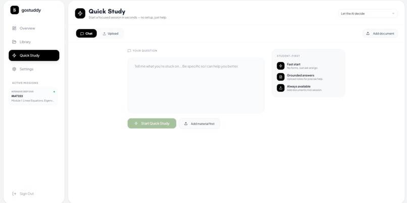 goStuddy AI – screenshot 2