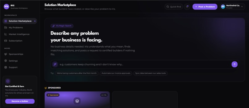 IRIS – screenshot 2