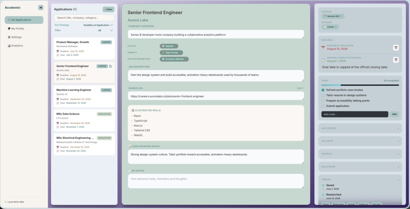 Academix – screenshot 2
