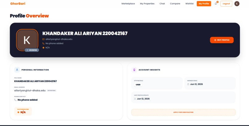 Ghor Bari AI – screenshot 2