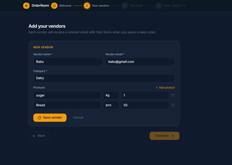 OrderRoom – screenshot 4