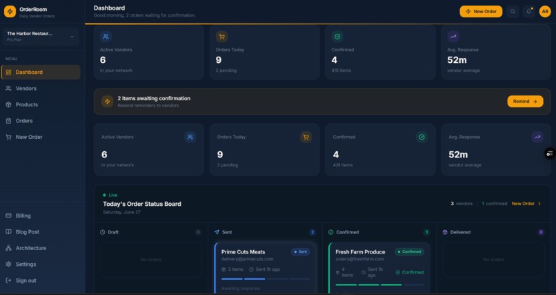 OrderRoom – screenshot 5