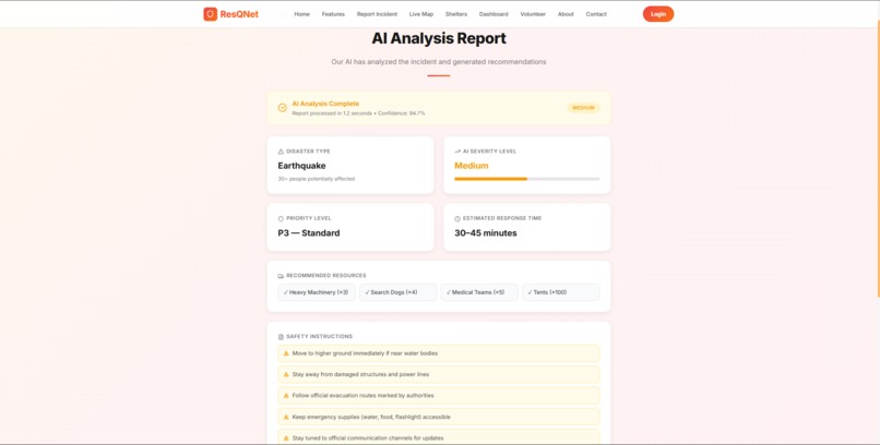 ResQNet – screenshot 4