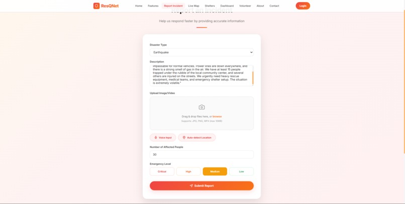 ResQNet – screenshot 5