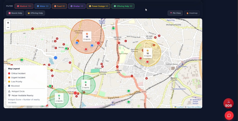 CrisisMapper – screenshot 2