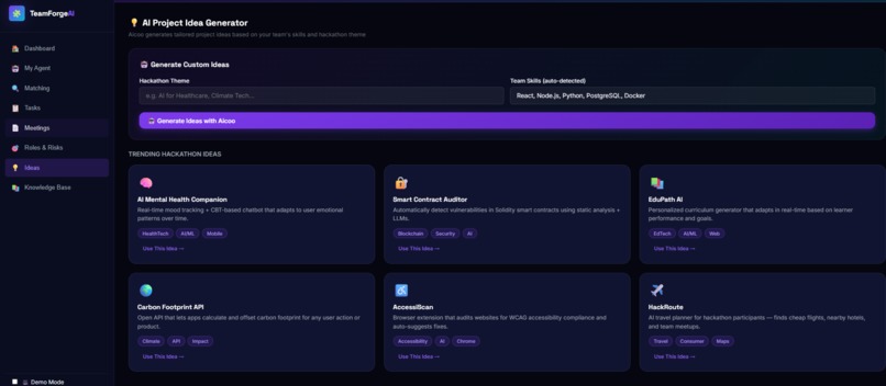TeamForgeAI – screenshot 6