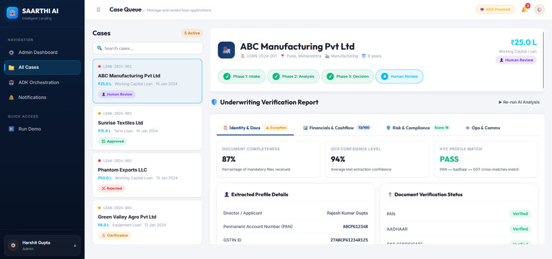Saarthi AI – screenshot 1