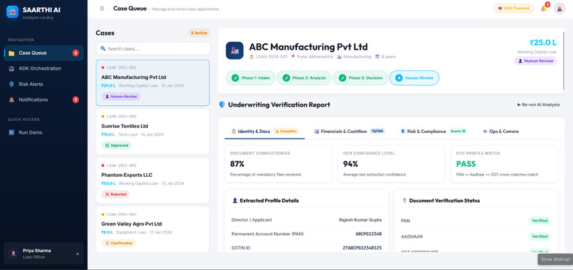Saarthi AI – screenshot 2