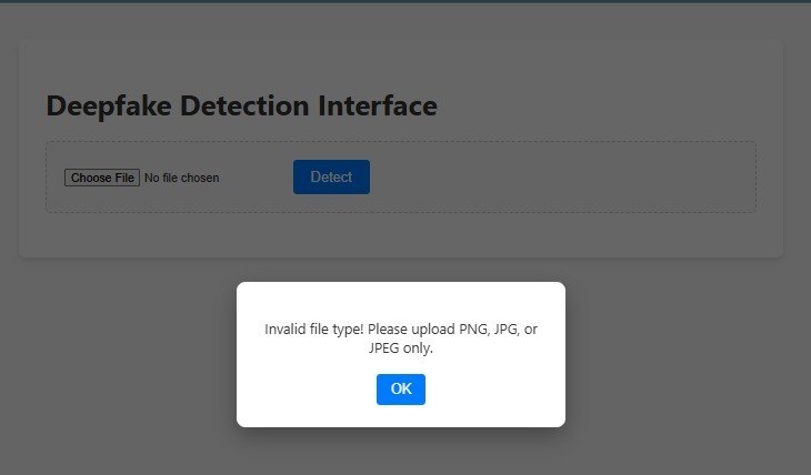 deepfake_detection – screenshot 1