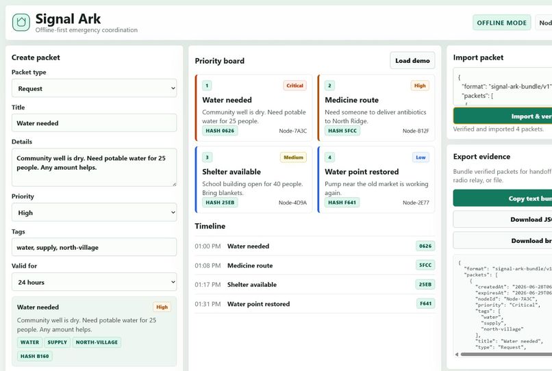 Signal Ark – screenshot 1